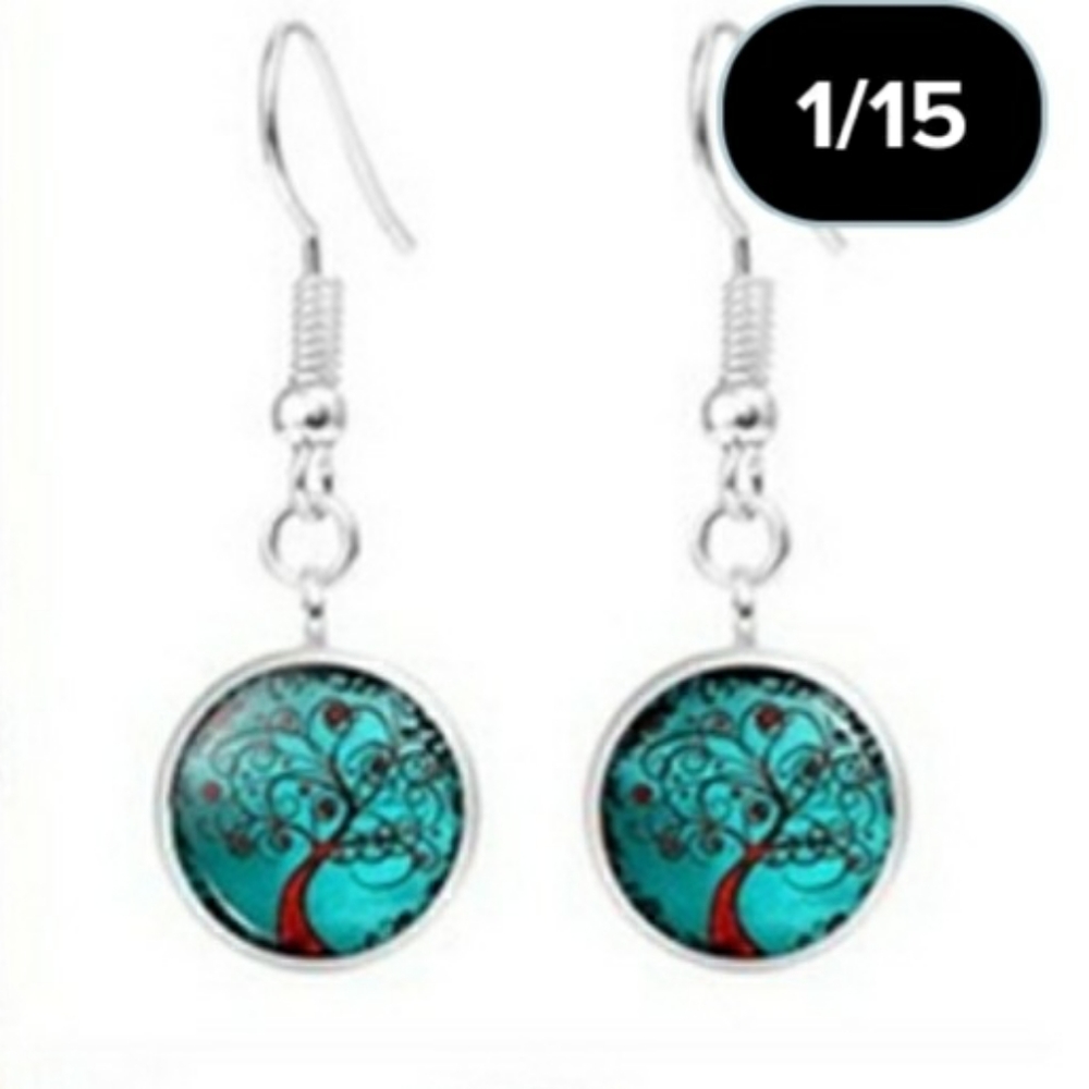 New Earrings Beautifully Fashioned in Silver!